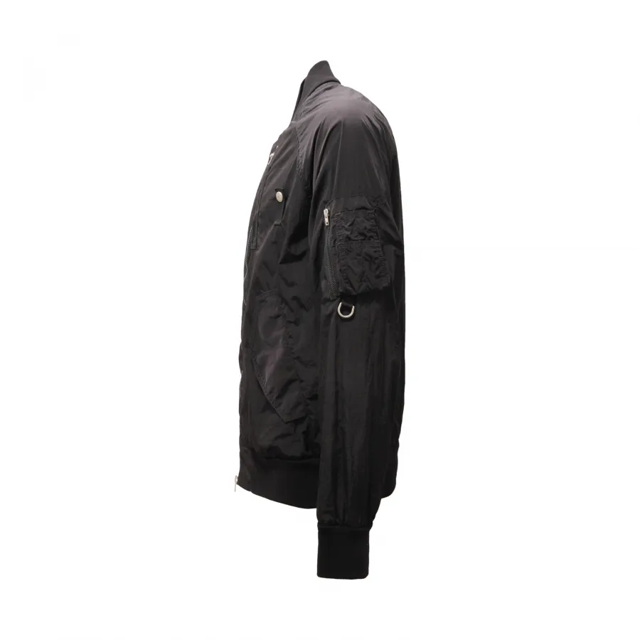 0312AT giubbotto antivento uomo PAOLO PECORA man jacket black