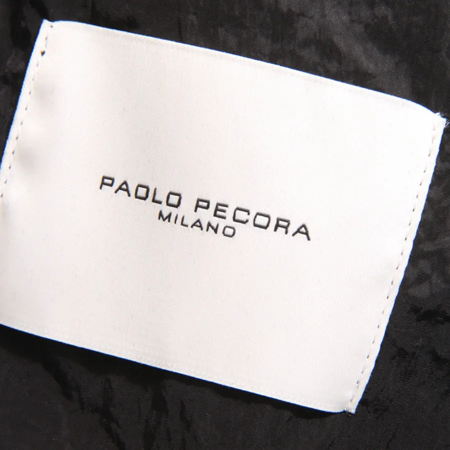 0312AT giubbotto antivento uomo PAOLO PECORA man jacket black