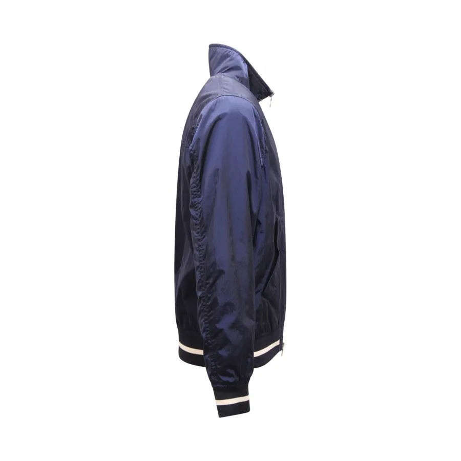 1365AT giubbotto antivento uomo BROOKSFIELD man jacket blue