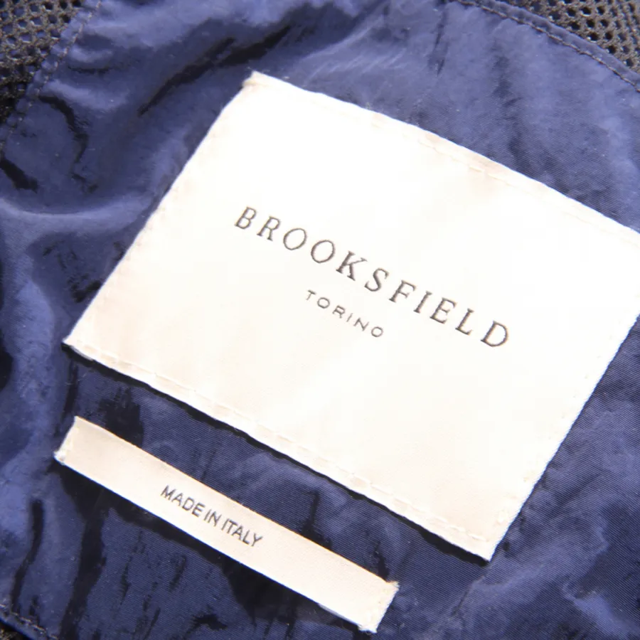 1365AT giubbotto antivento uomo BROOKSFIELD man jacket blue