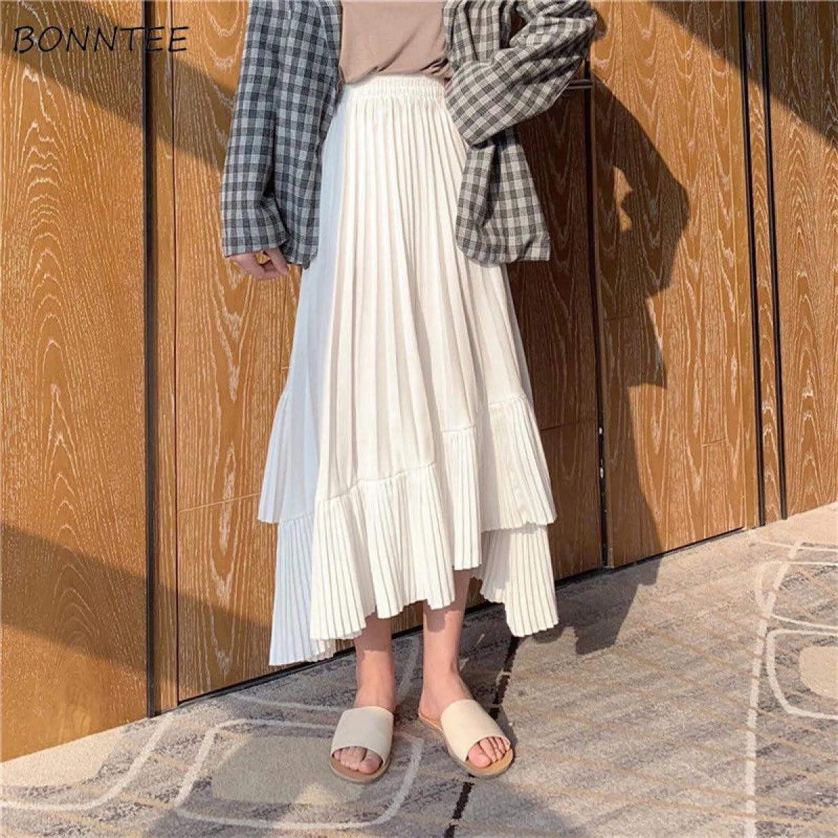 Abbigliamento donna Gonna a pieghe Stile Donna Gonne a pieghe Feeling Abbigliamento Gonne Gonne