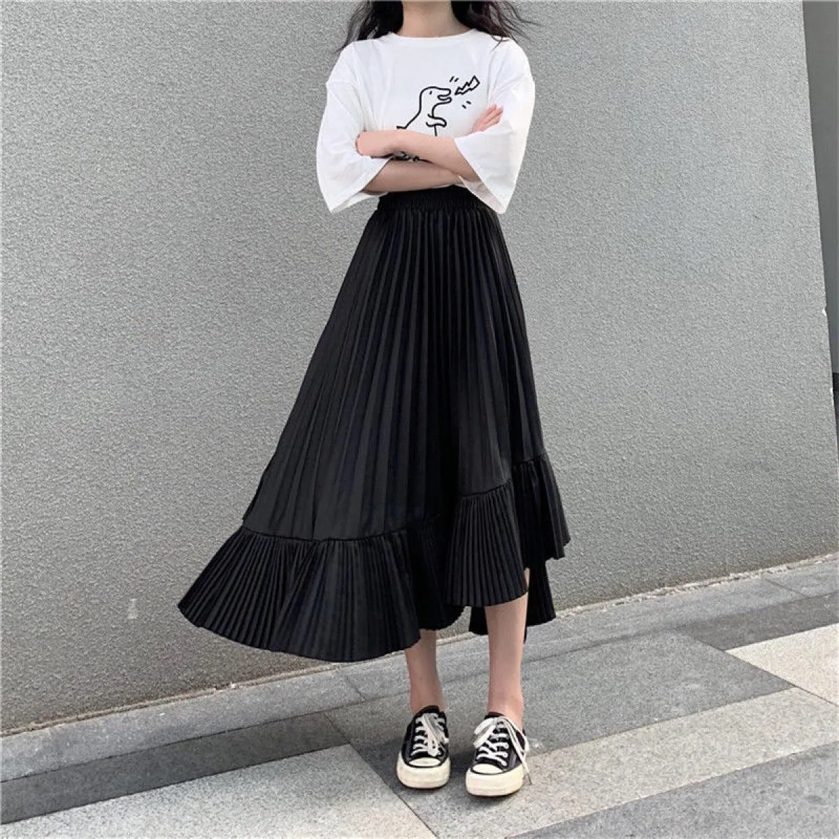 Abbigliamento donna Gonna a pieghe Stile Donna Gonne a pieghe Feeling Abbigliamento Gonne Gonne