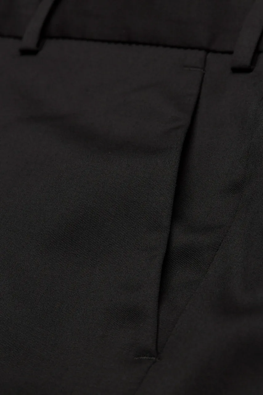 Abito digel nero drop sei modern fit lana reda super 110's