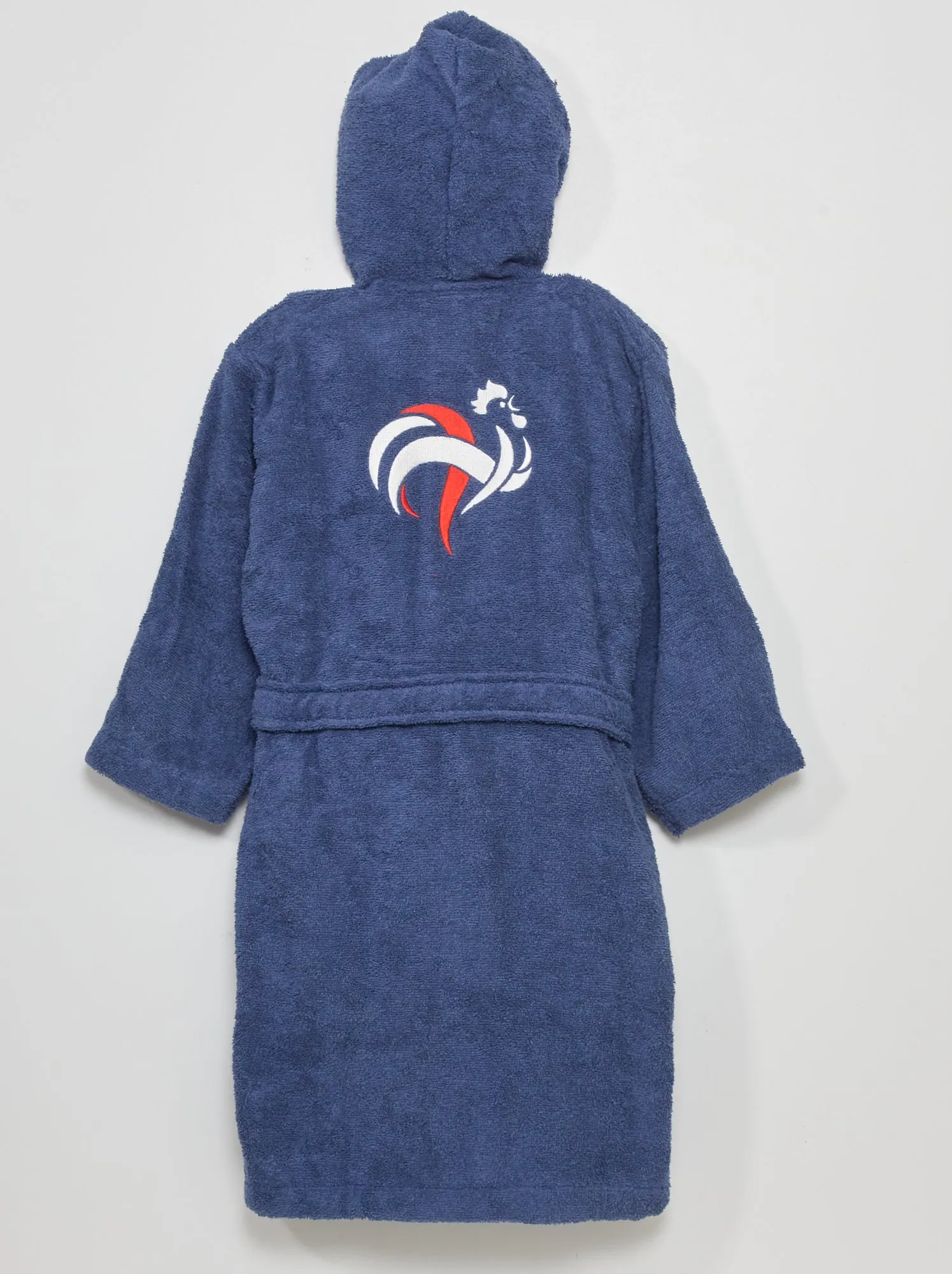 Accappatoio con cappuccio 'FFR' - blu