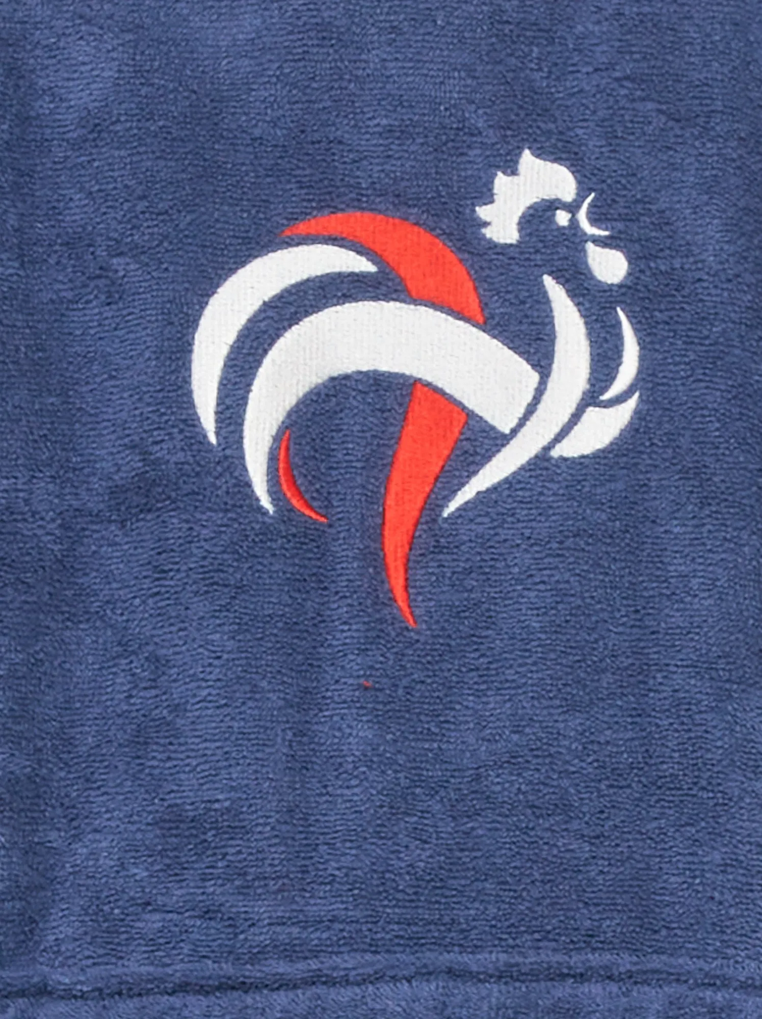 Accappatoio con cappuccio 'FFR' - blu