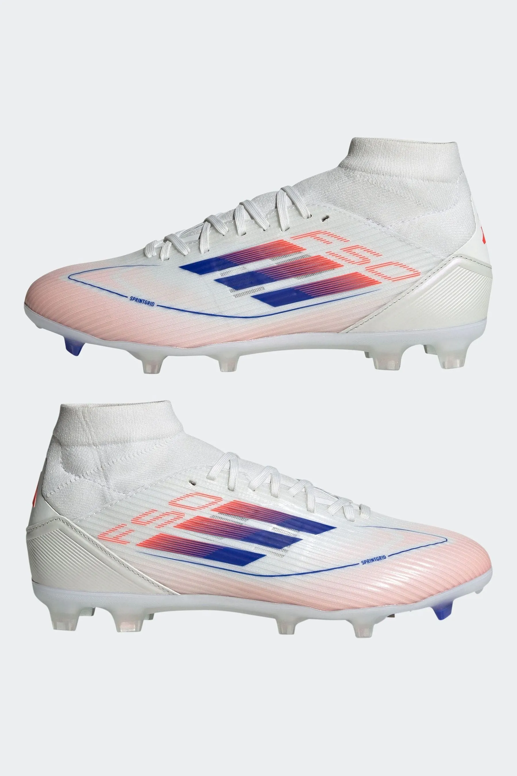 adidas F50 League - Stivali da calcio rigido di media altezza per diversi tipi di calcio