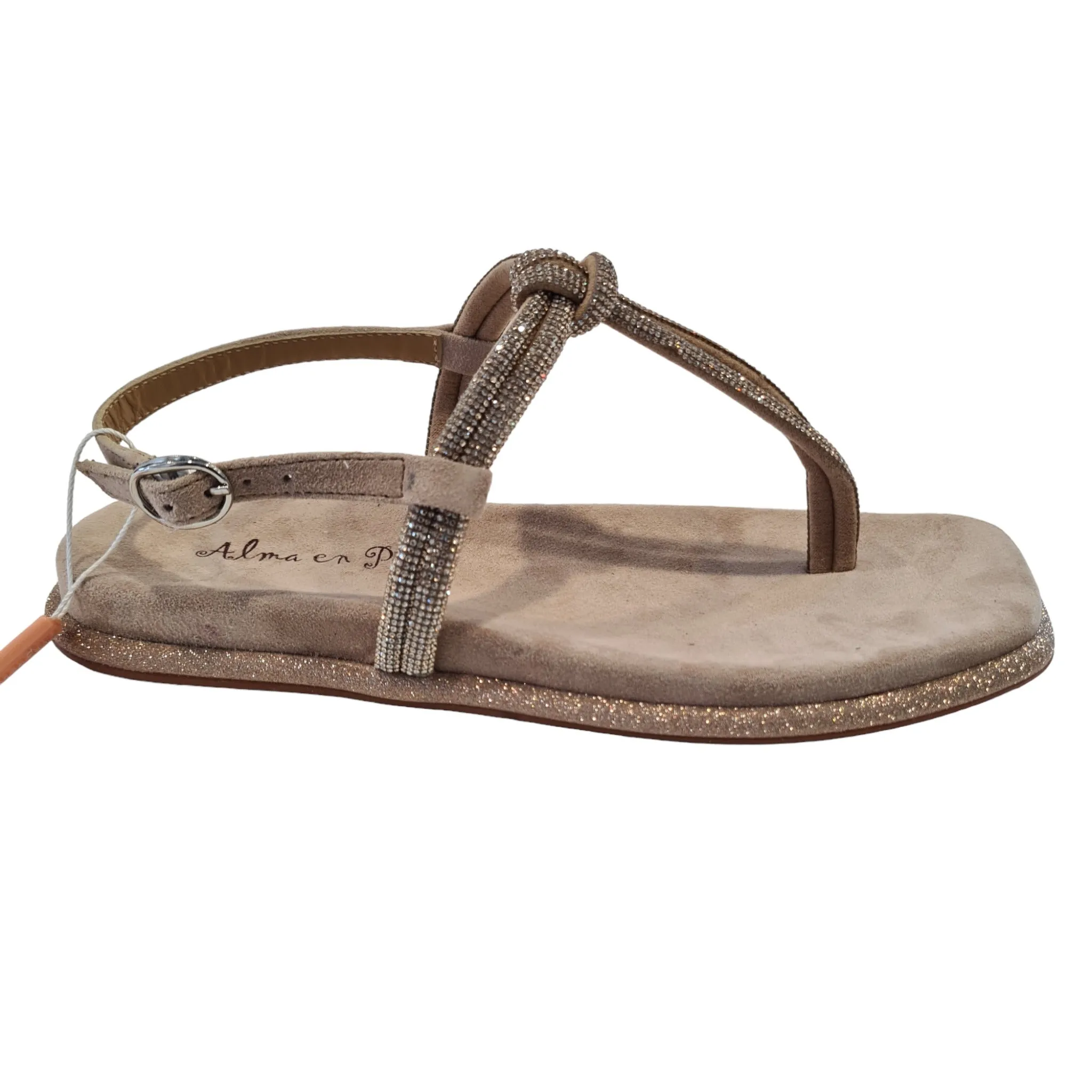Alma en Pena sandalo Donna Beige rif.64