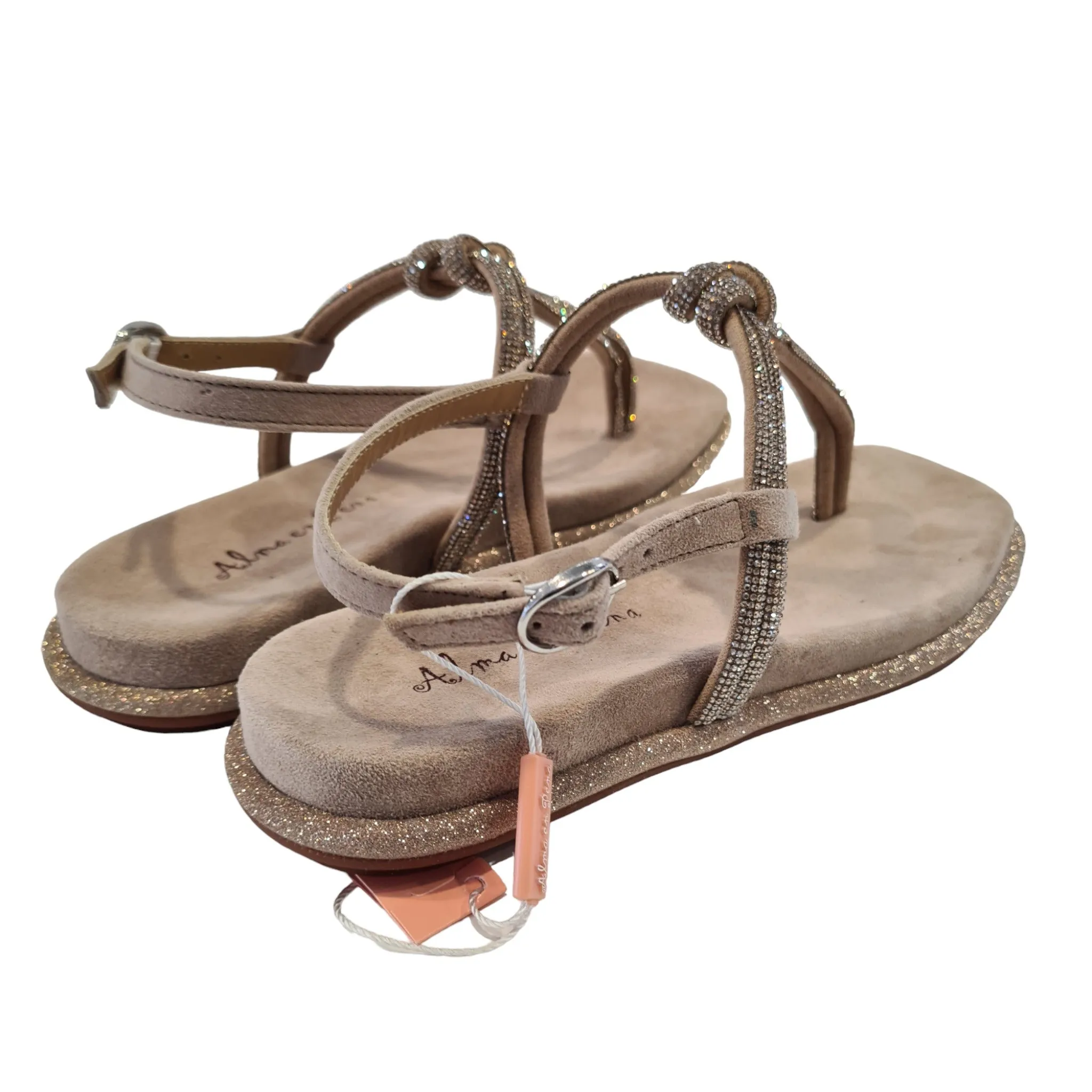 Alma en Pena sandalo Donna Beige rif.64