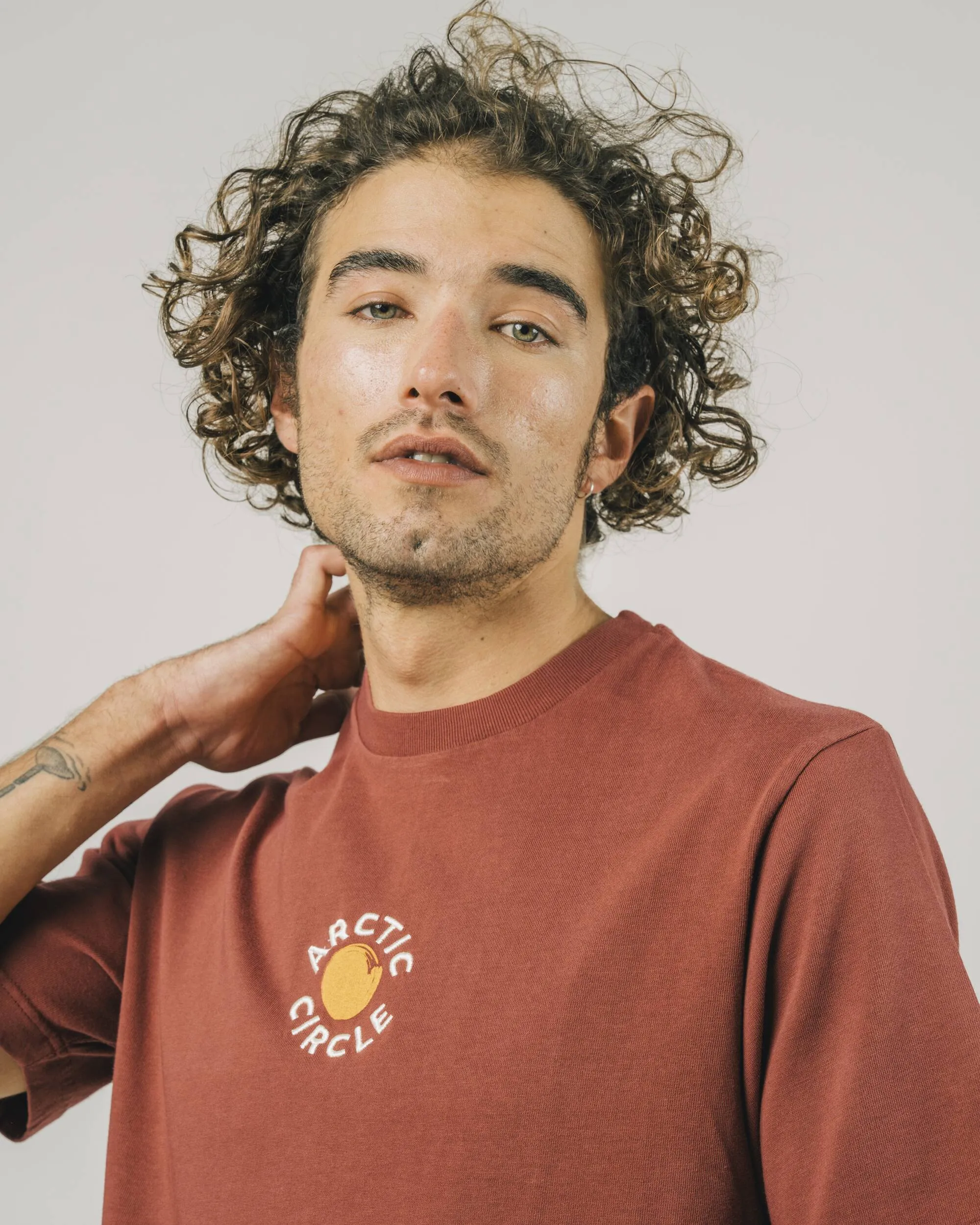 ARCTIC CIRCLE OVERSIZE T-SHIRT - SPICE