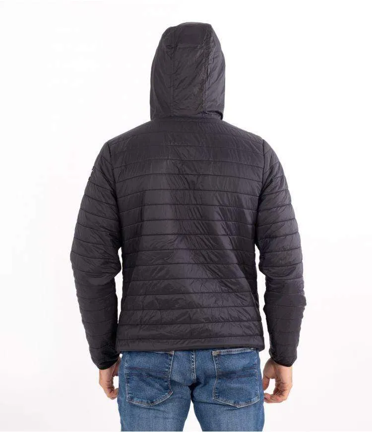Balsam Quilted Packable Jacket Black