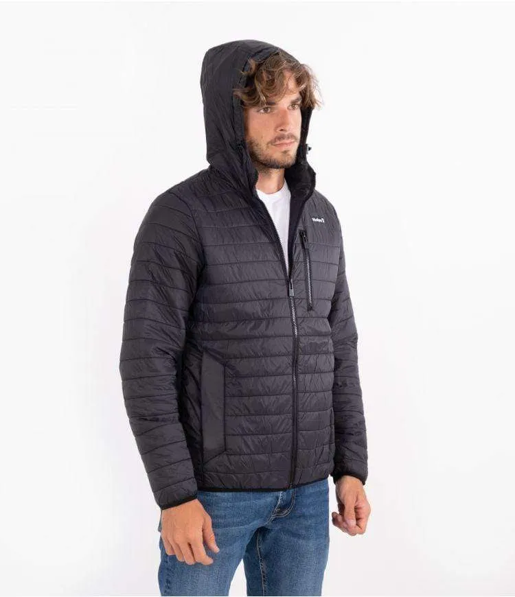 Balsam Quilted Packable Jacket Black