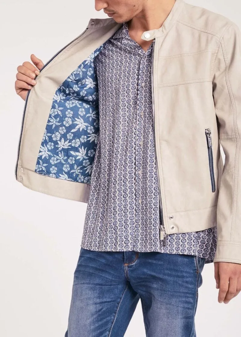 Biker jacket spalmata