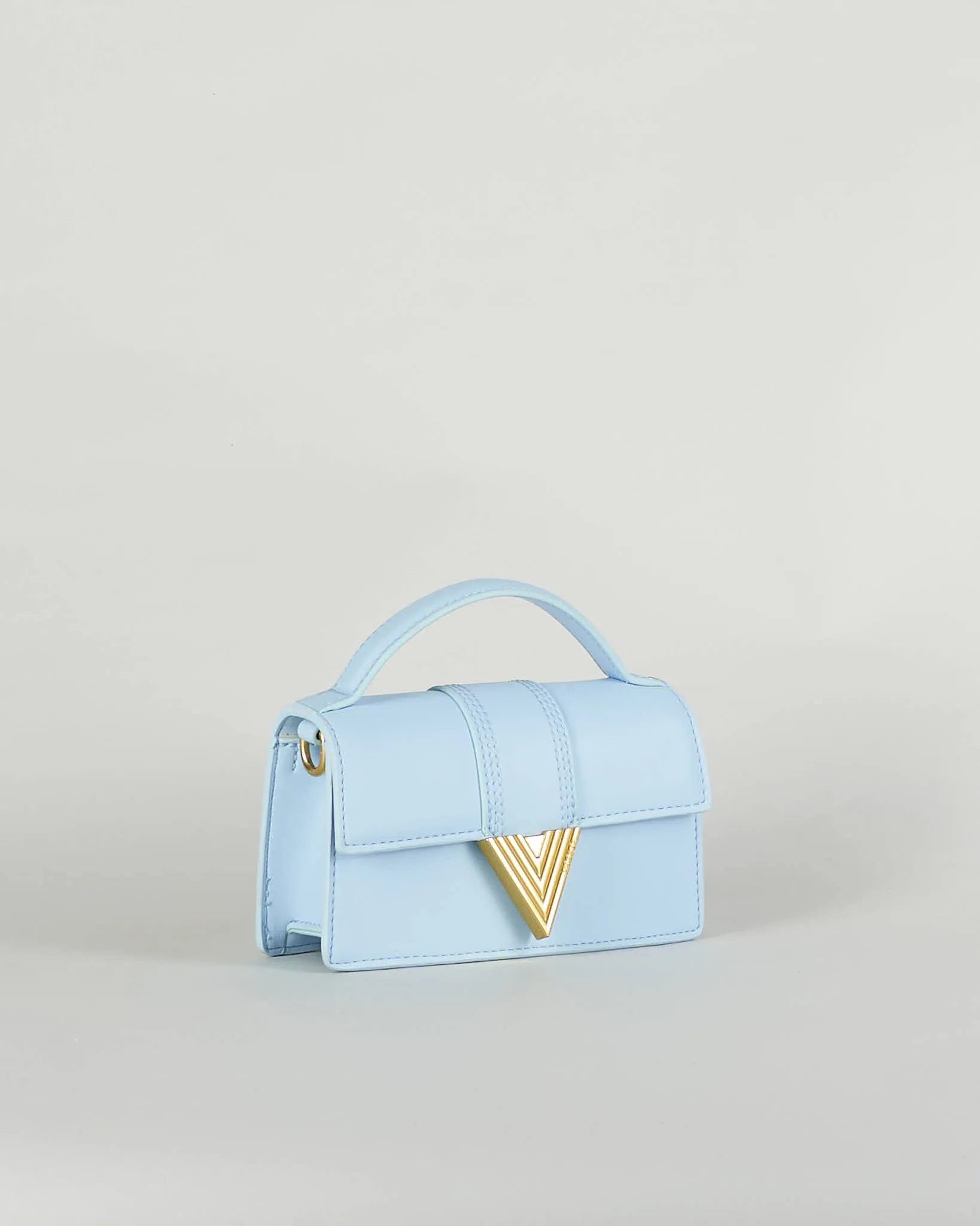 Borsa mini a manco con logo gold Vicolo