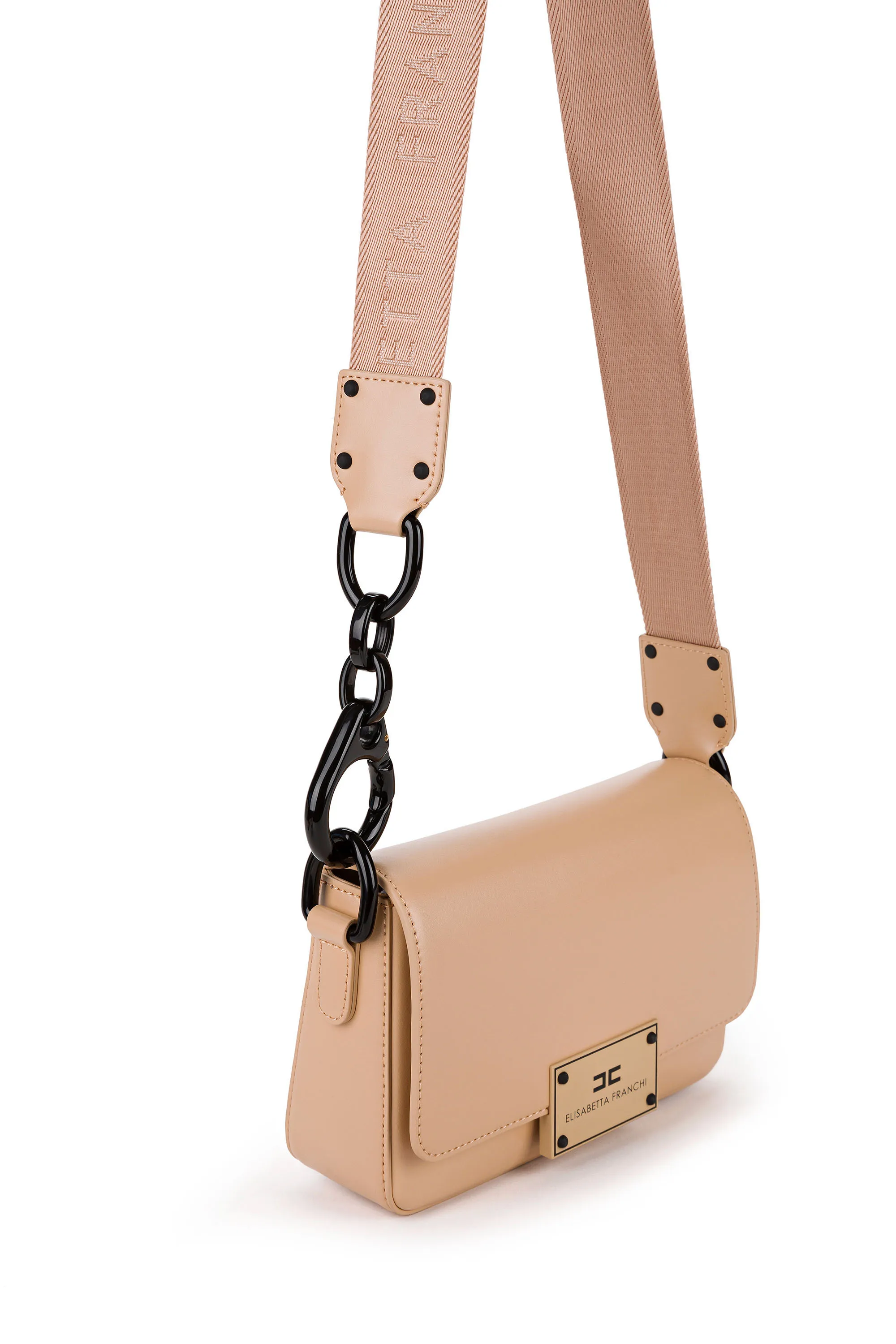 Borsa mini con moschettone