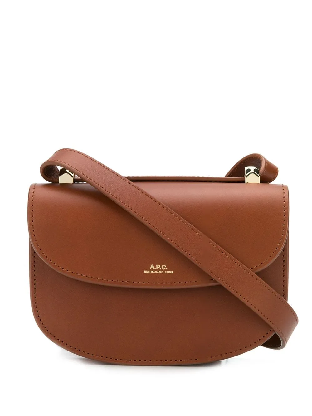 Borse a tracolla Geneve mini APC in marrone - donna