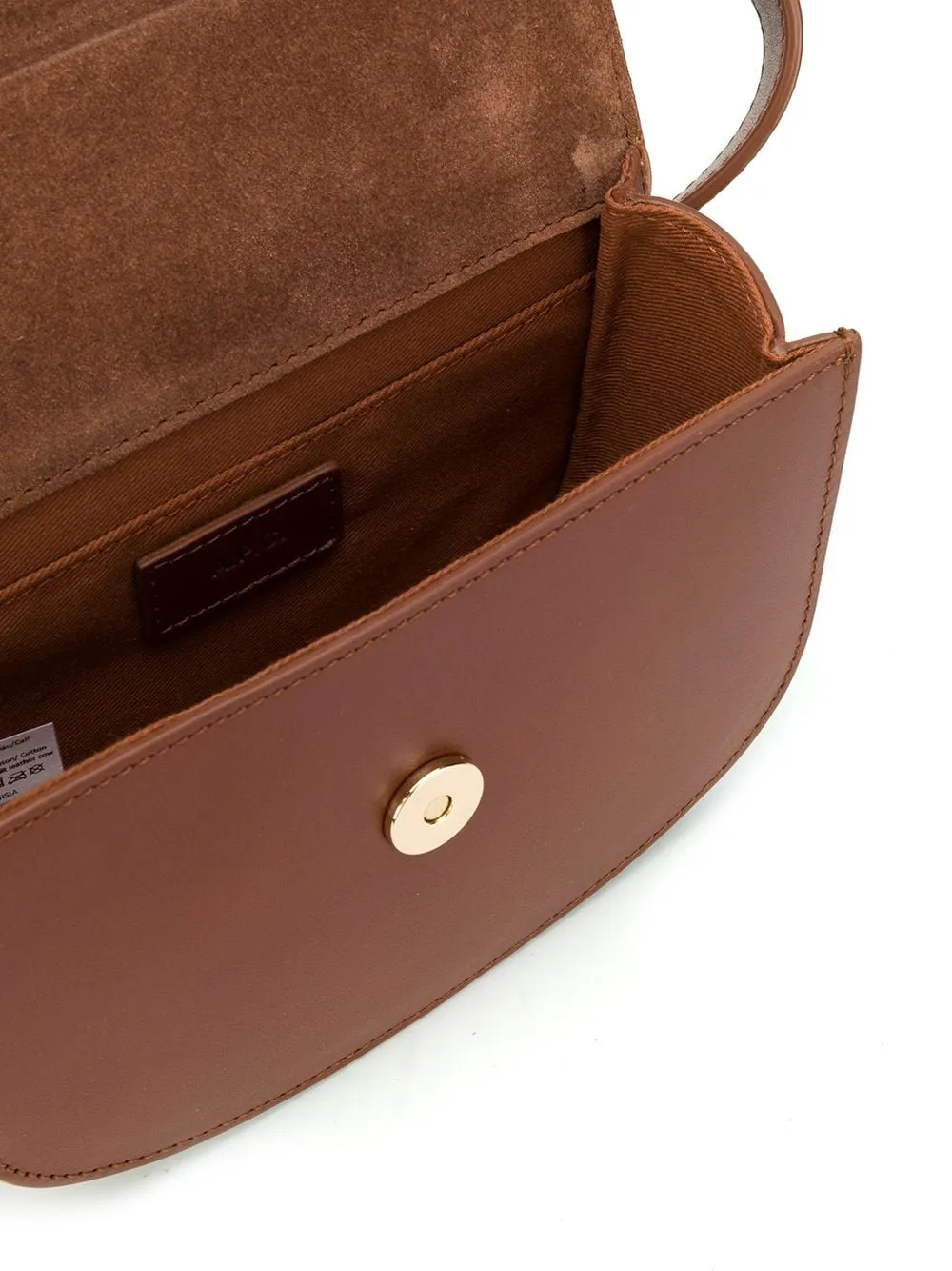Borse a tracolla Geneve mini APC in marrone - donna