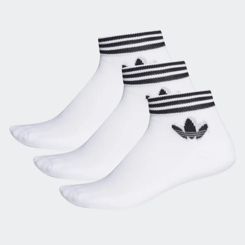 Calze Adidas Trefoil White-Black