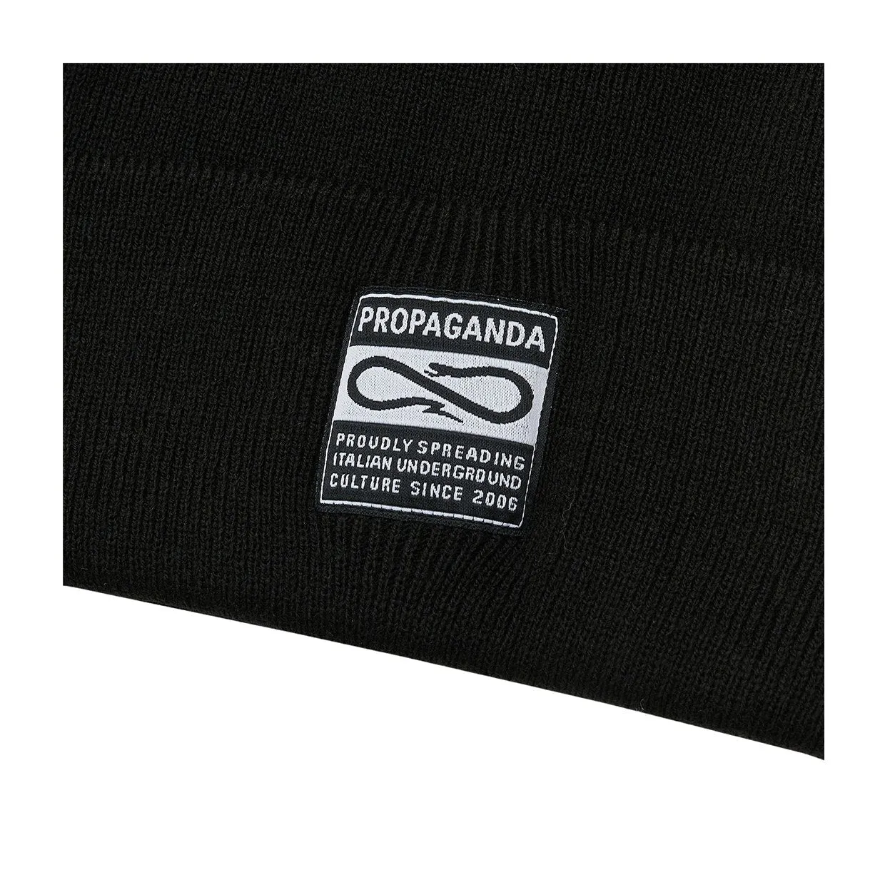 Cappello Propaganda Label Beanie Nero