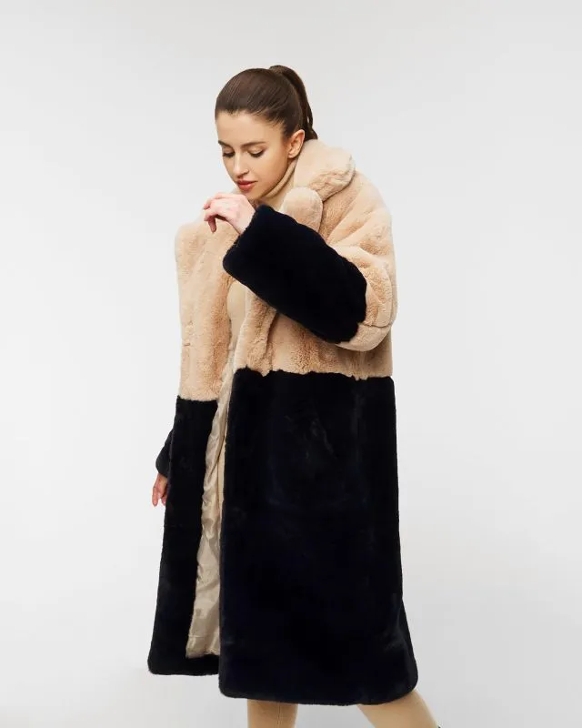 Cappotto in pelliccia MAISON R&C MIRELLA