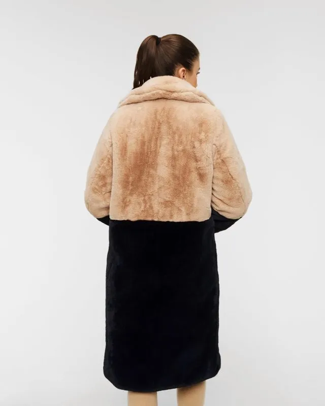 Cappotto in pelliccia MAISON R&C MIRELLA