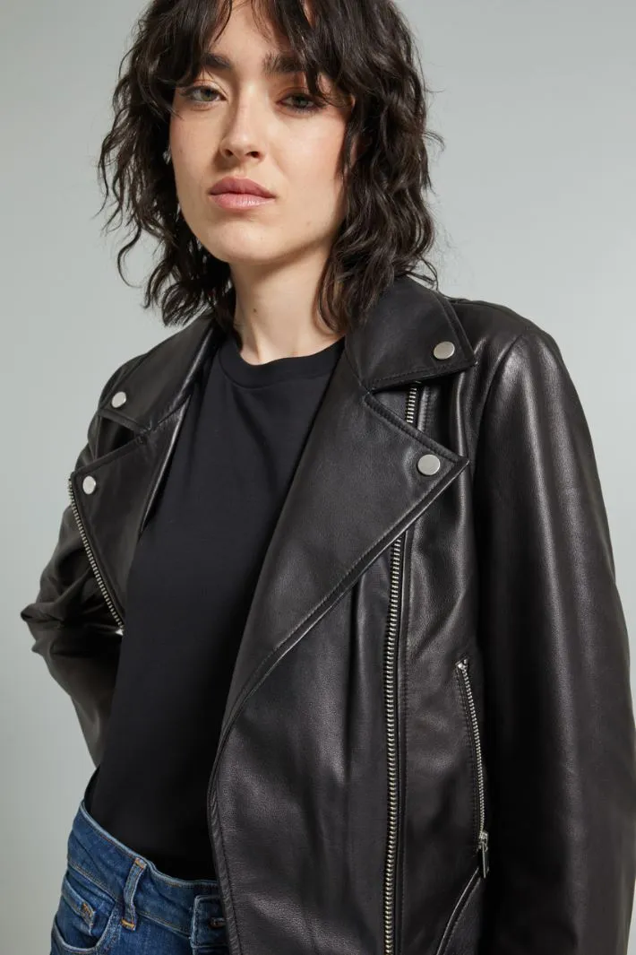 Chiodo in pelle