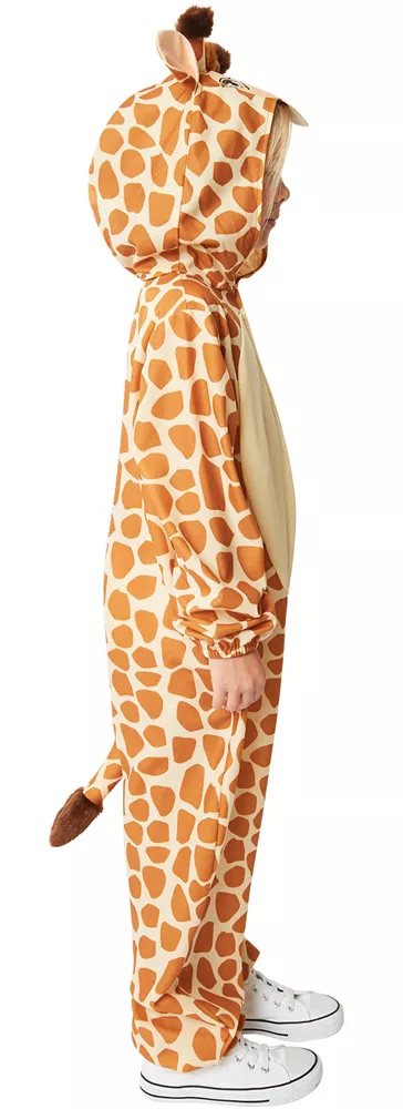 Costume da bambina con tuta da giraffa