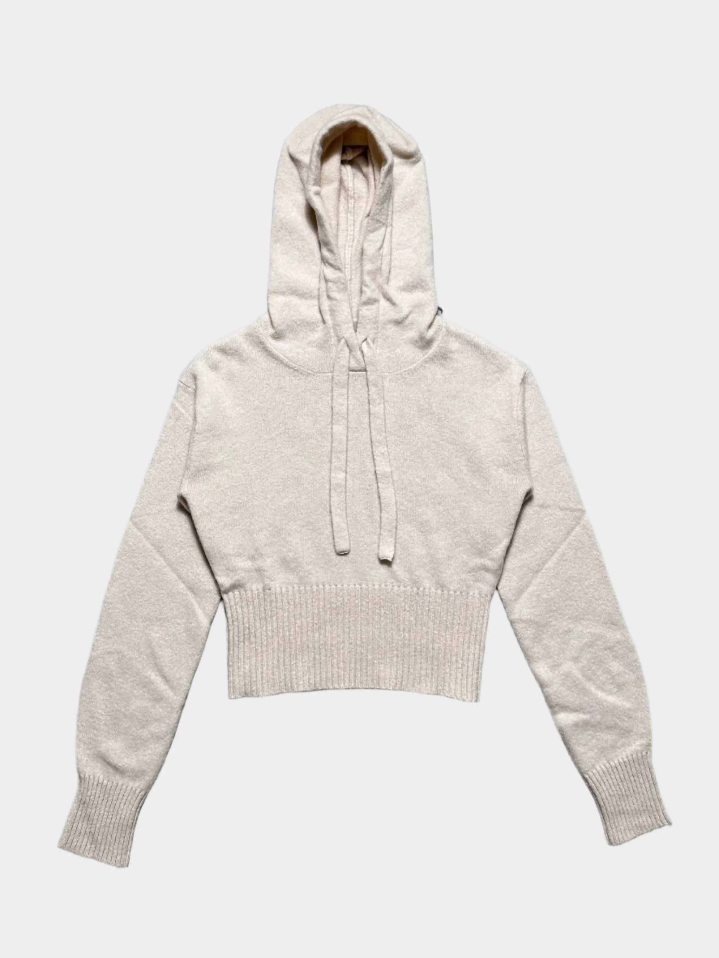 Crop Soft Cashmere Hoodie