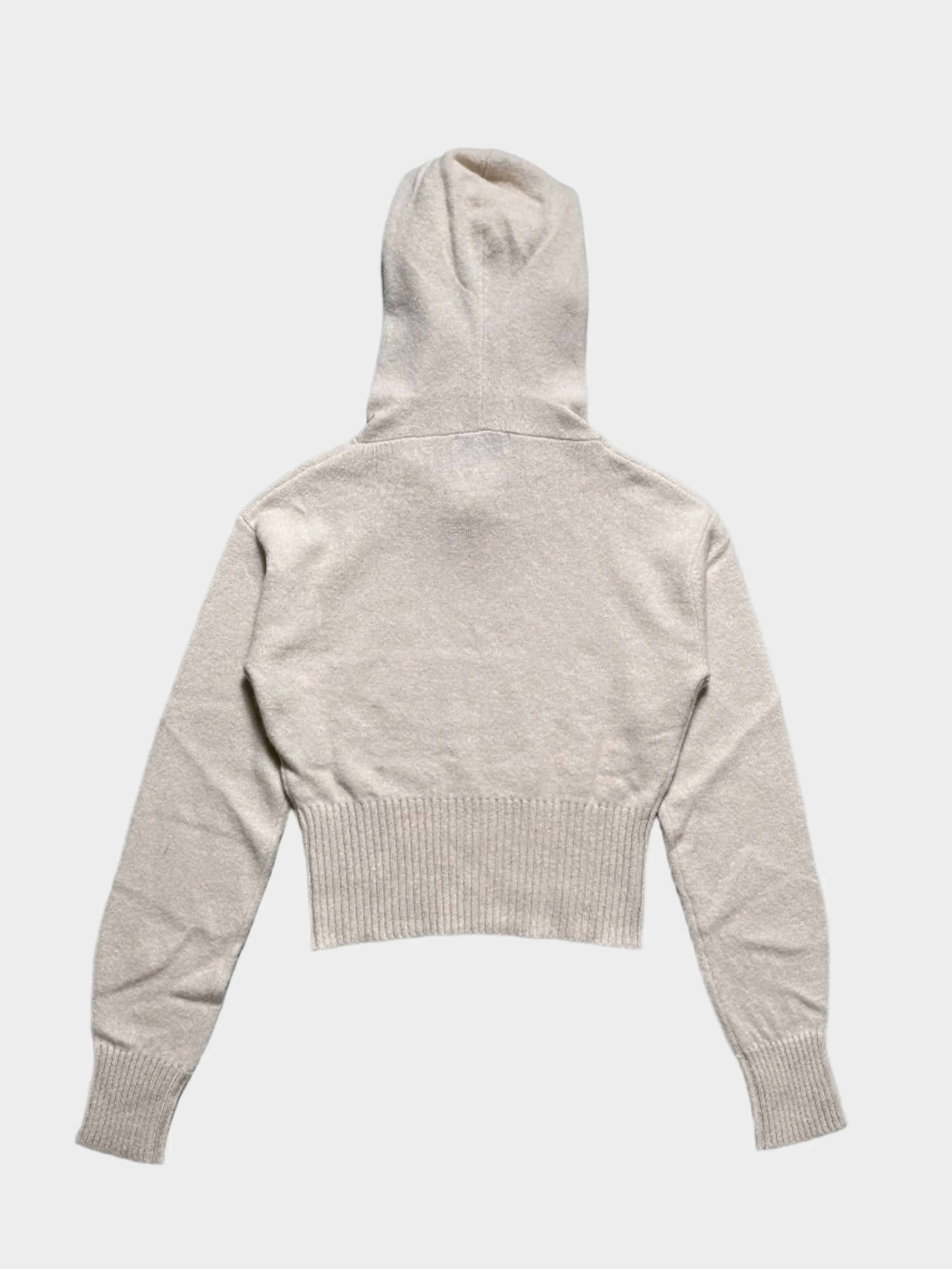 Crop Soft Cashmere Hoodie