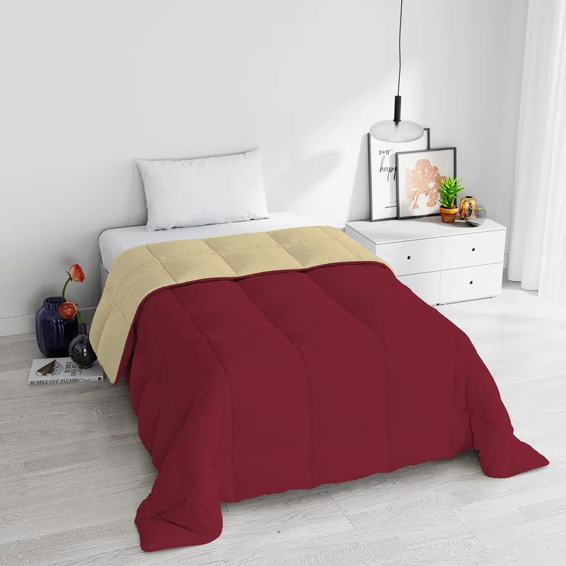 DATEX Trapunta invernale linea Elegant, bordeaux/panna