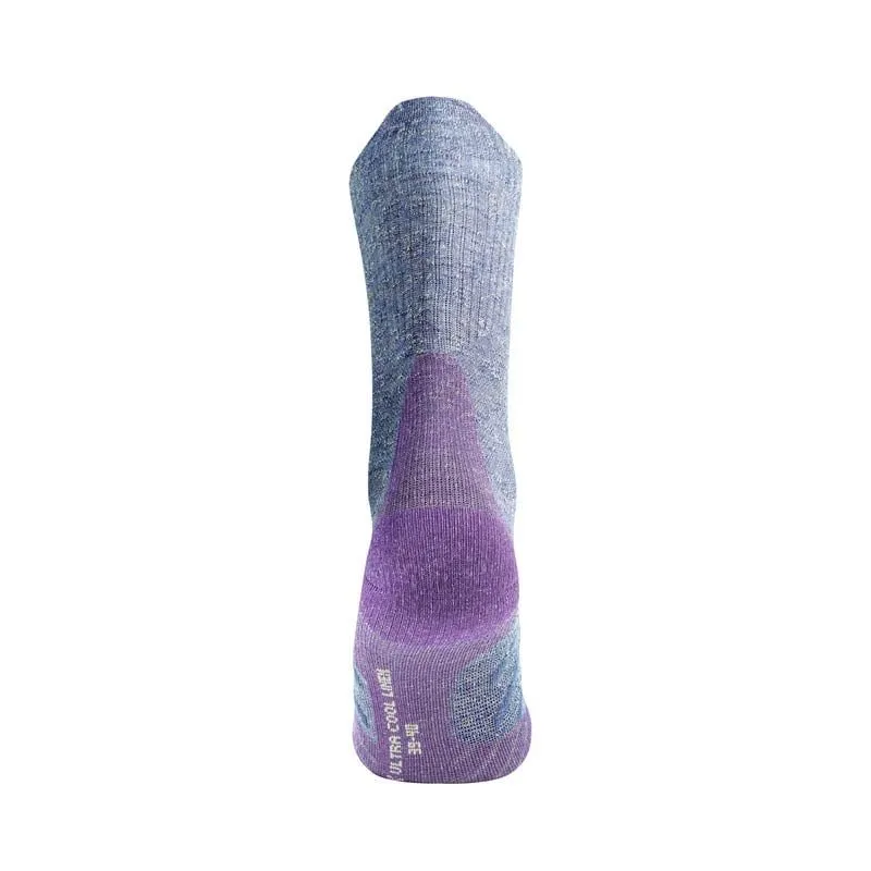 Donna THERM-IC Trekking calzini di lino ultracool (grigio / viola)