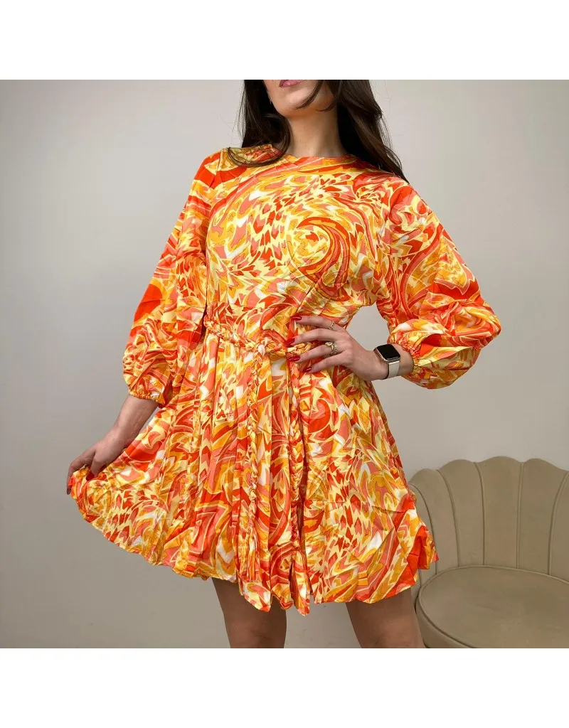 DRESS FANTASIA ARANCIO