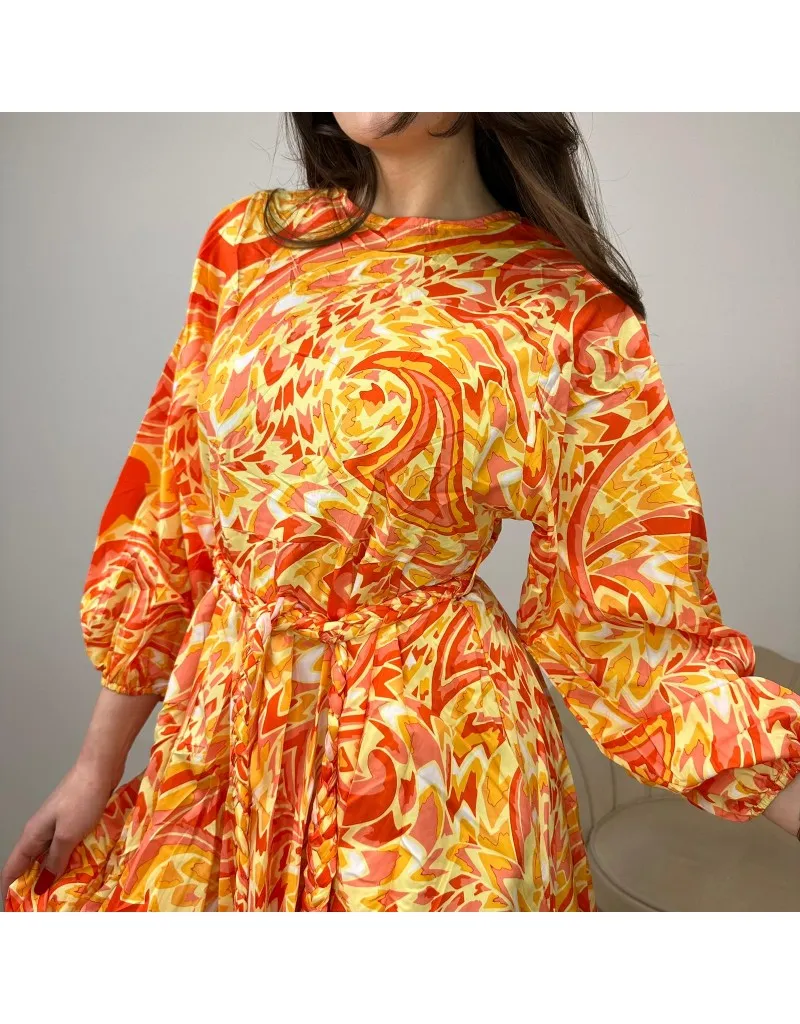 DRESS FANTASIA ARANCIO