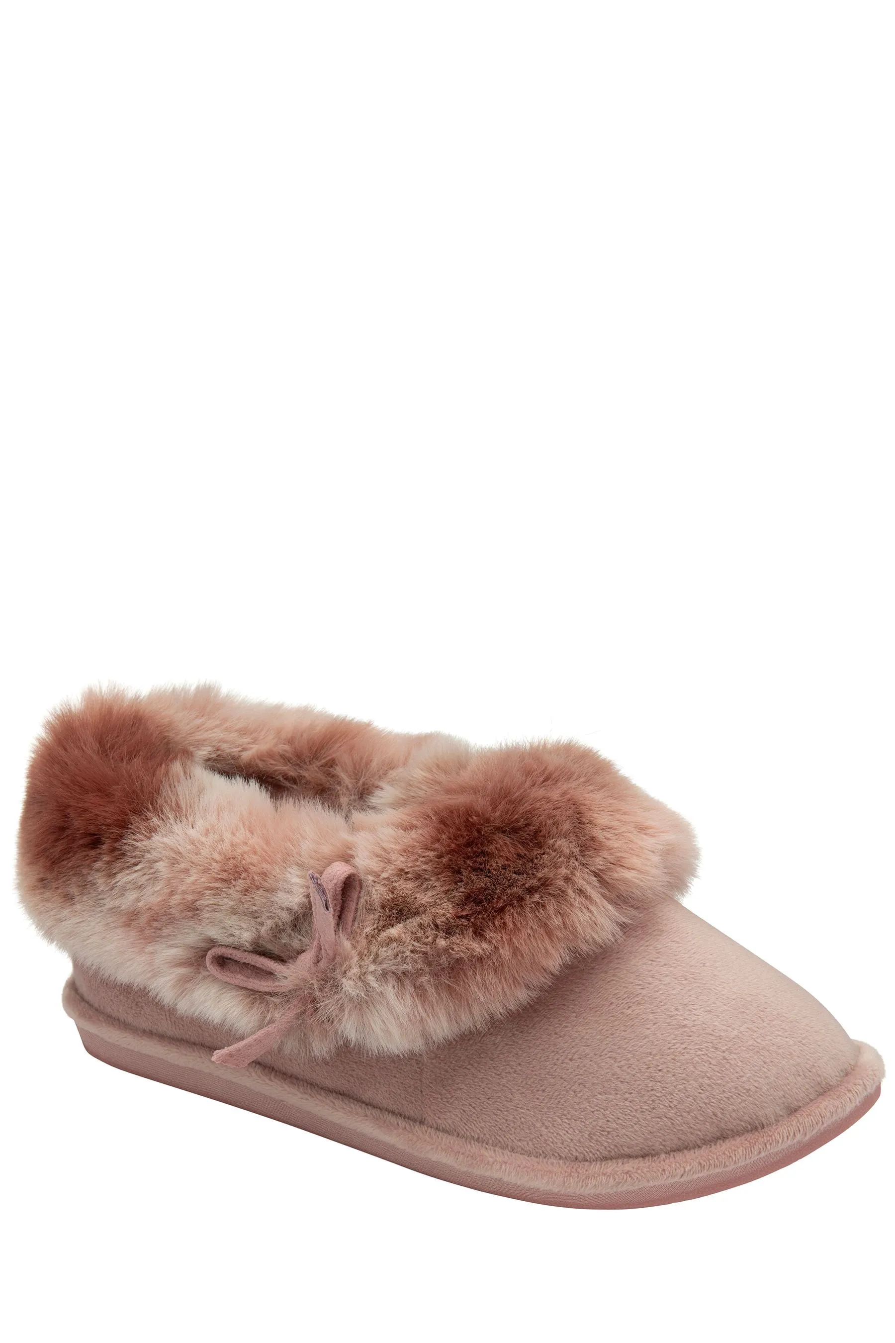 Dunlop Ladies - Pantofole intera in pelliccia sintetica