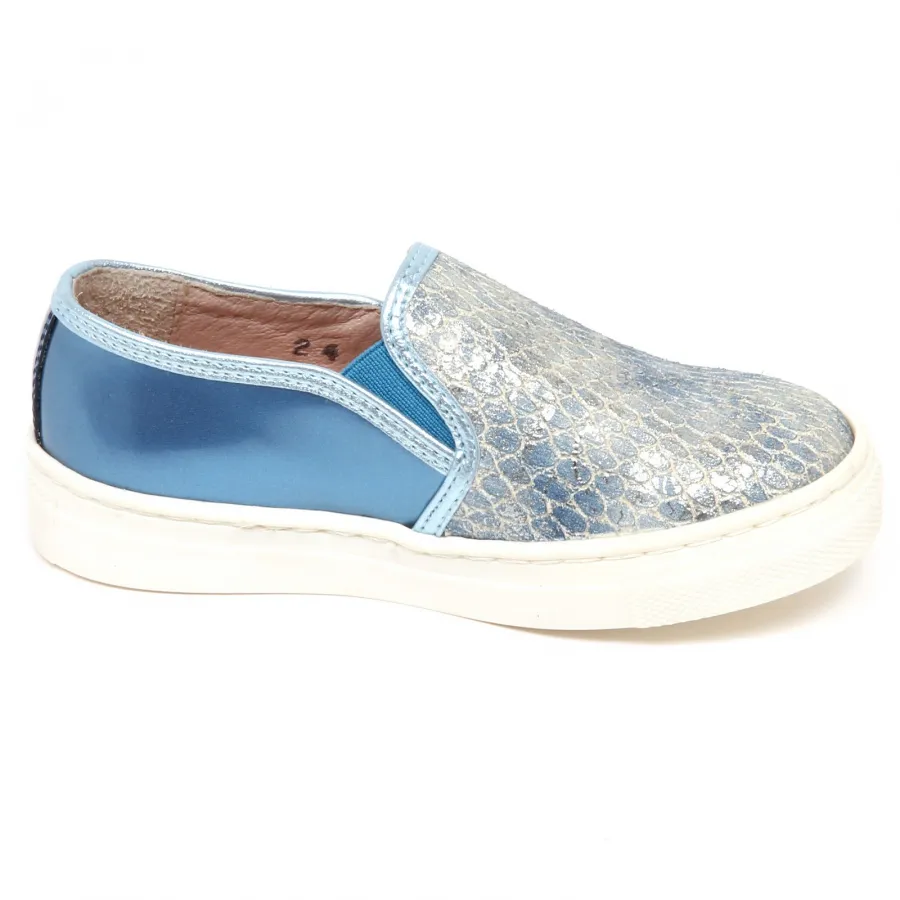 E7836 sneaker bimba light blu CLARYS scarpe slip on shoe baby kid girl