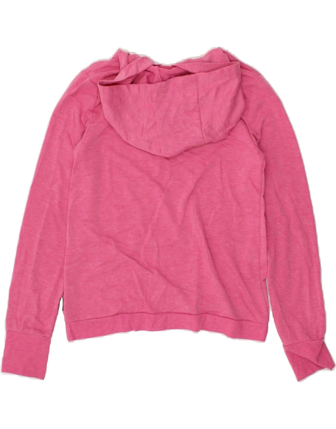 EDDIE BAUER Girls Hoodie Jumper 10-11 Years Medium Pink