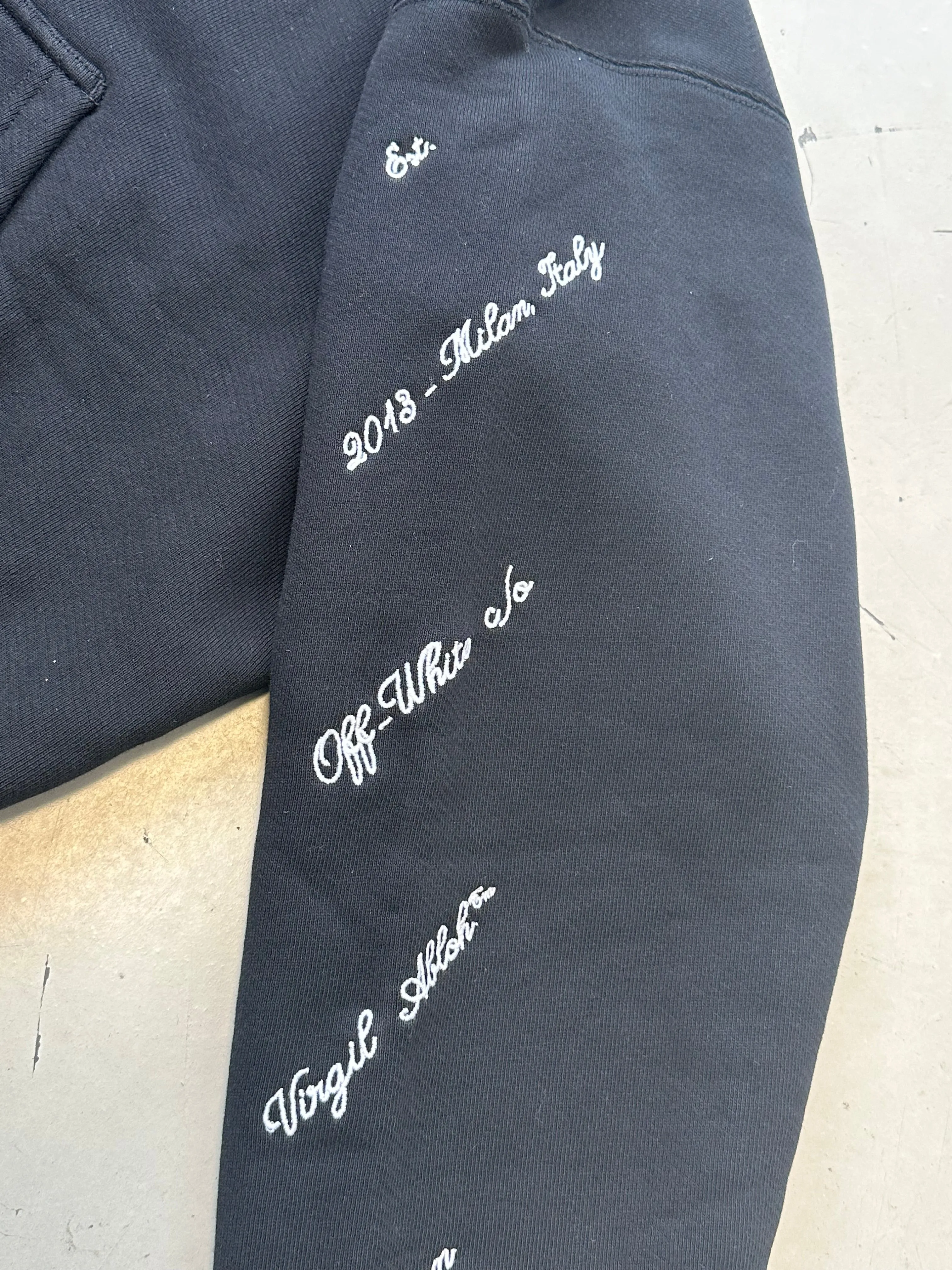 Embroidered hoodie