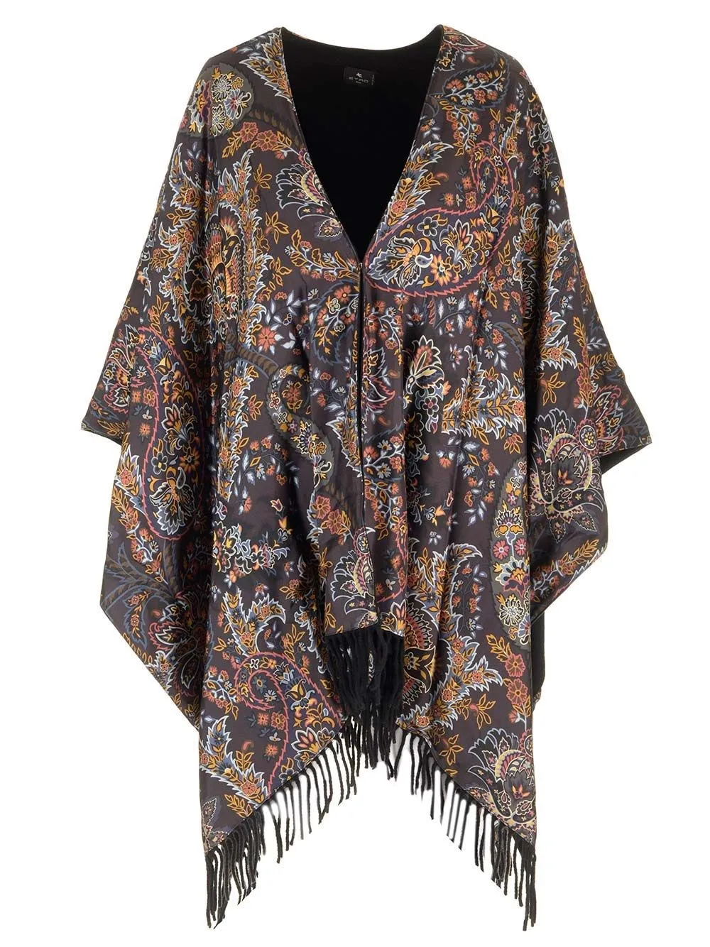   Etro  Mantella in lana e seta  
