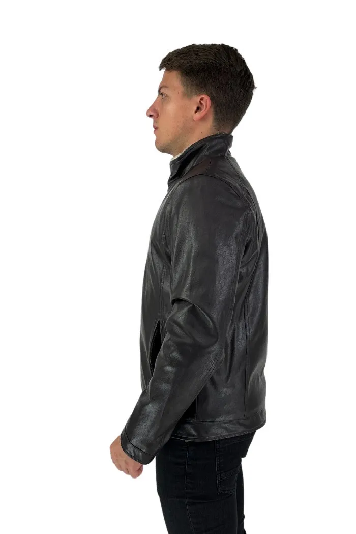 Fifty Four biker in ecopelle con interno in ecopelliccia Issuef281