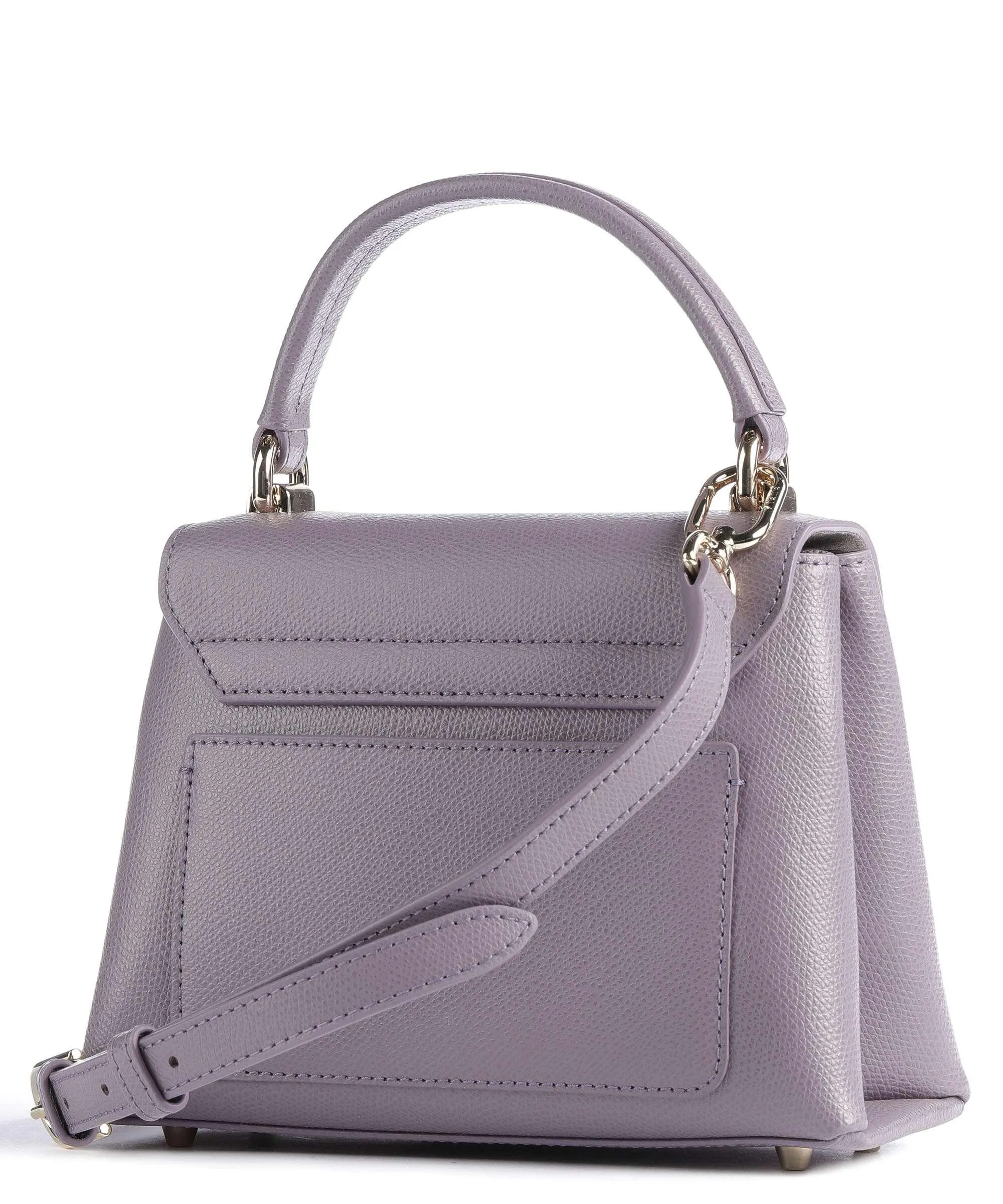  Furla 1927 Mini Borsa a tracolla pelle granulata viola  