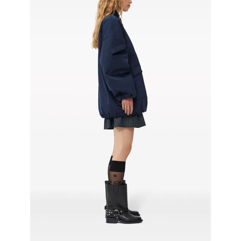 Ganni Biker Tubular Mid Shaft Boot S2275