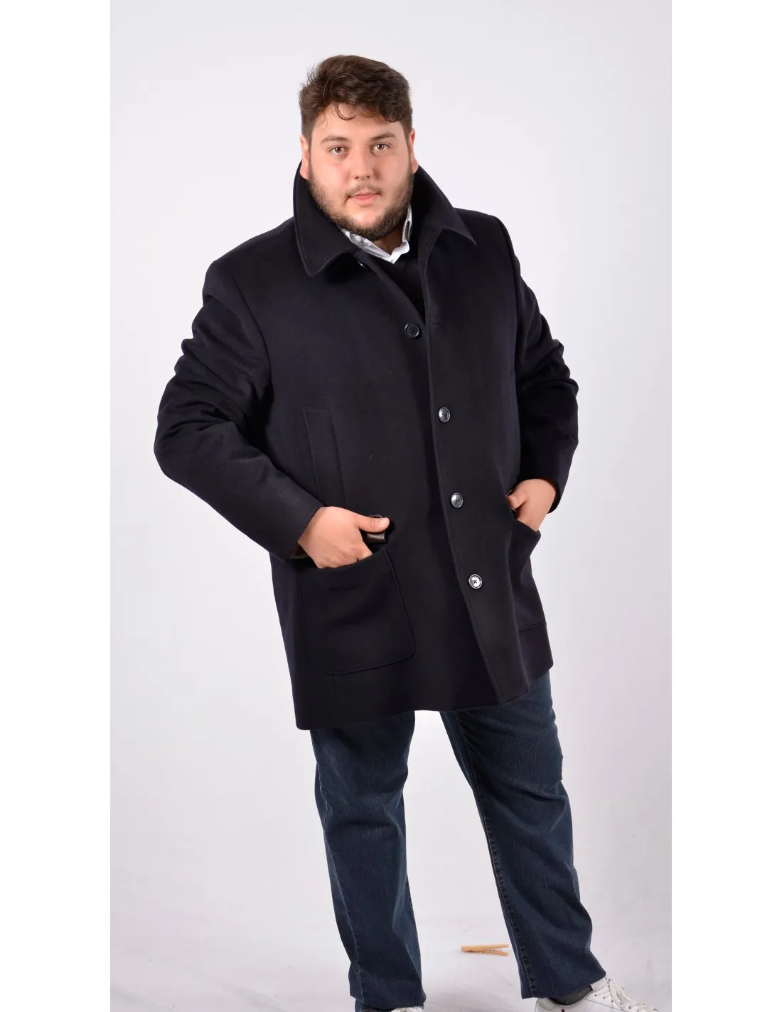 Giaccone in lana cachemire mod Rabbit A/I