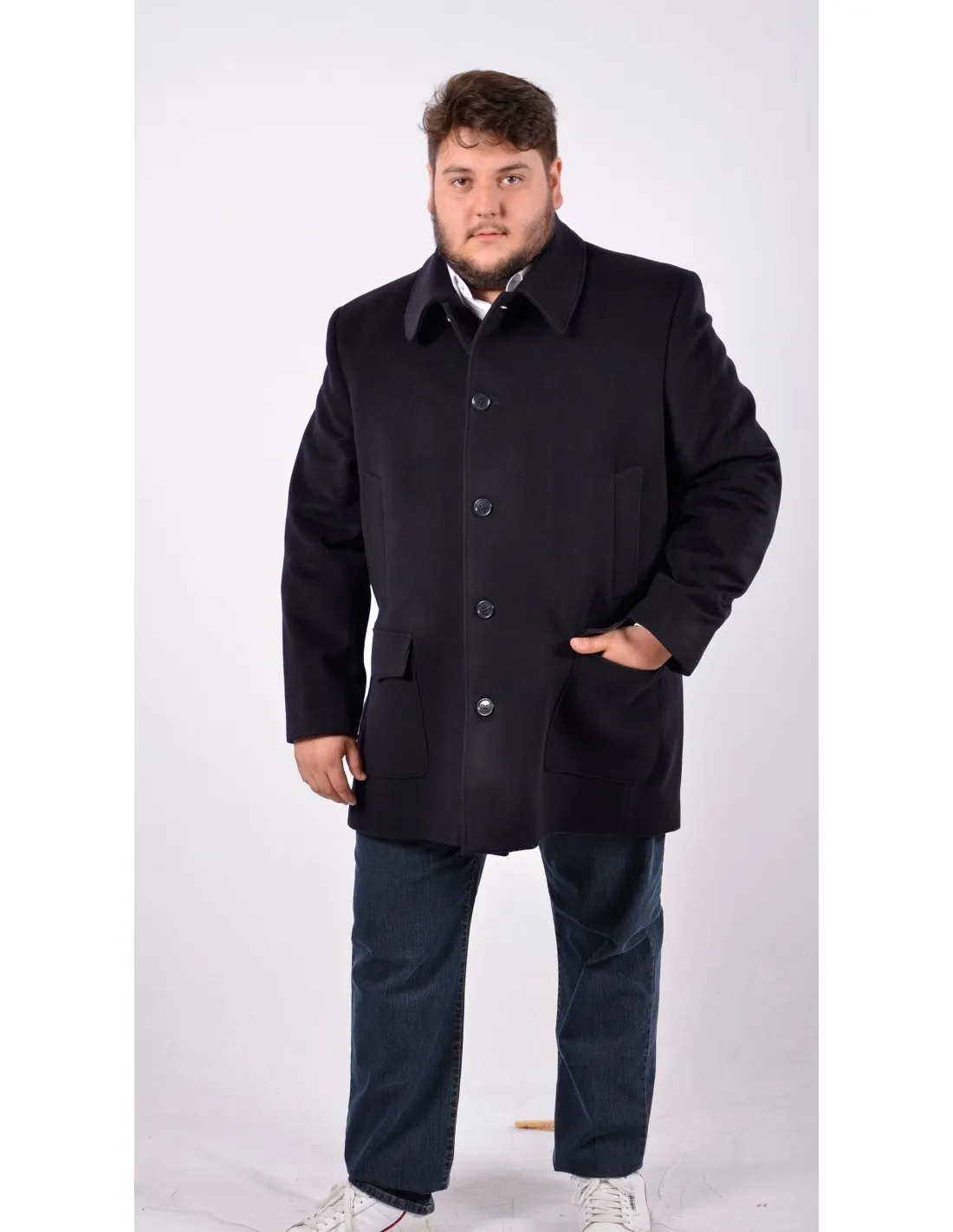 Giaccone in lana cachemire mod Rabbit A/I