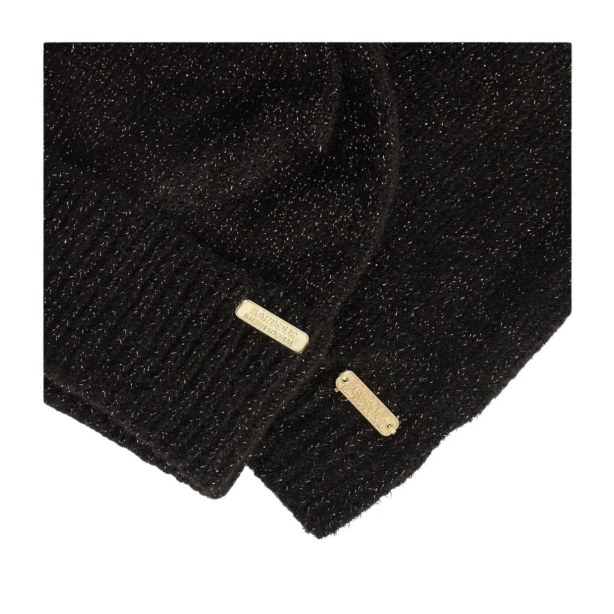 Gift Set Donna Barbour International Cappello+Sciarpa Sparkle Nero