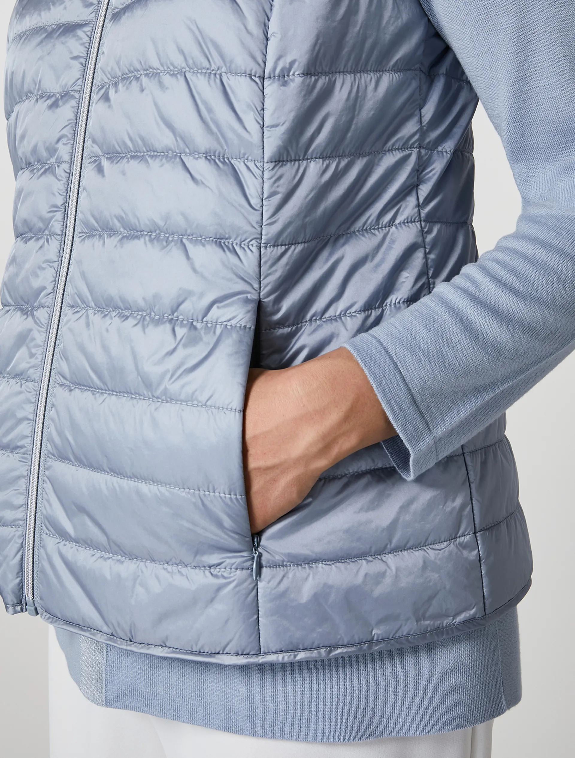 Gilet Trapuntato In Nylon