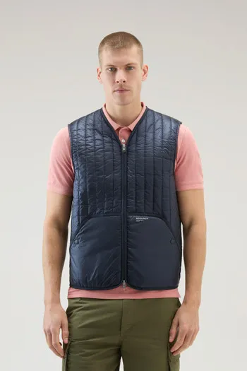 Gilet trapuntato in Pertex Quantum riciclato                                                                                Melt