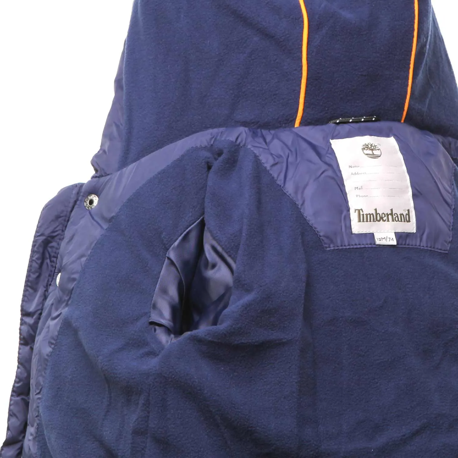 Giubbotto Trapuntato Blu Bebè E Bambino