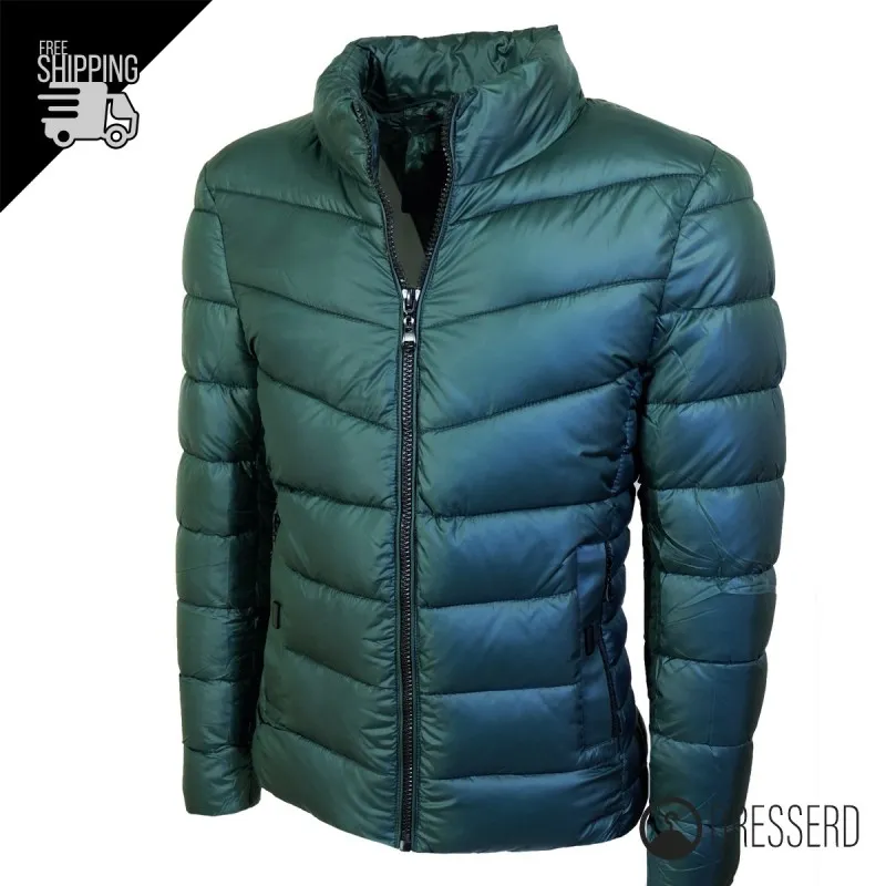 Giubbotto Uomo Invernale Dresserd Cappuccio Smontabile Felpa Giubbini Casual