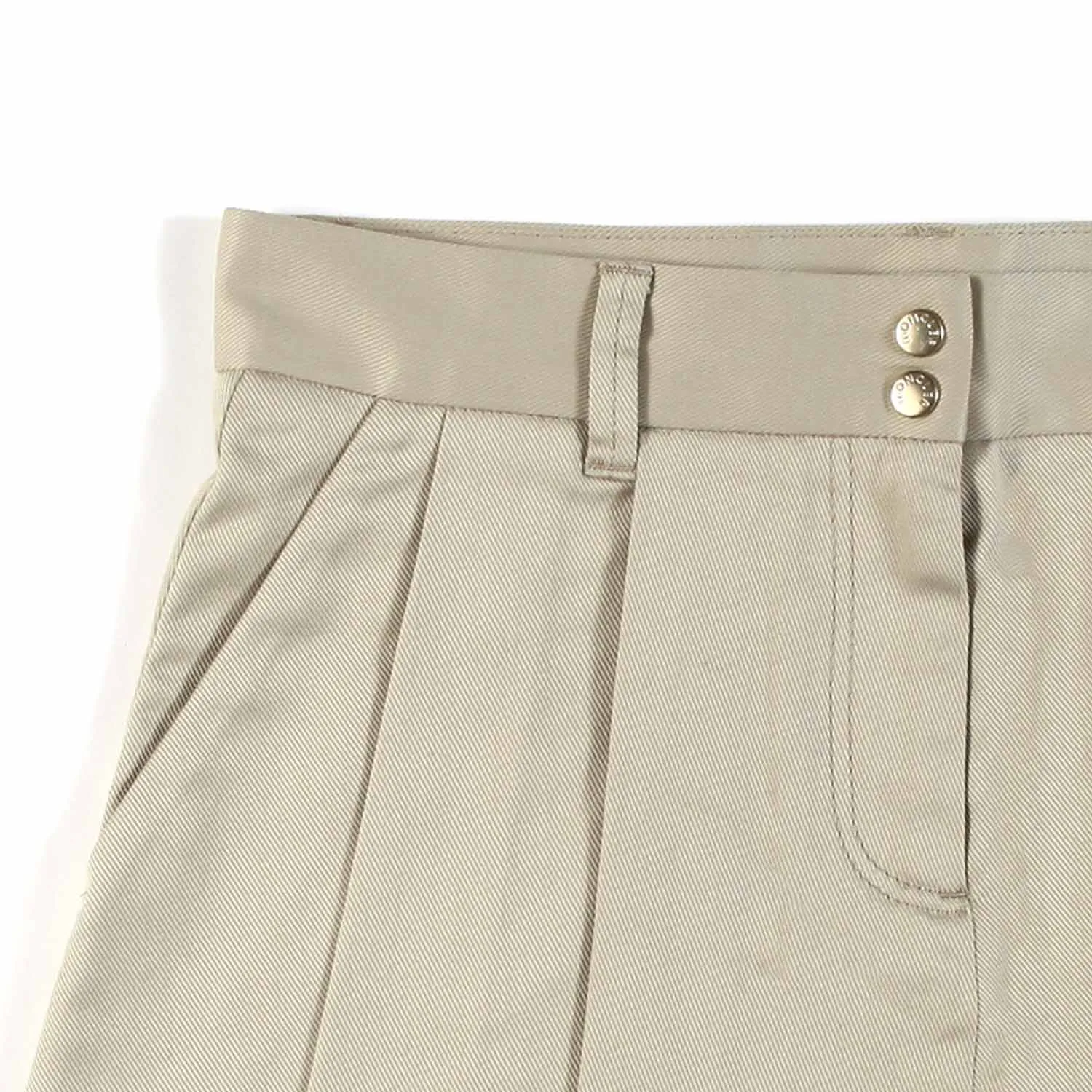 Gonna A Pieghe Beige Cammello Bambina E Teen