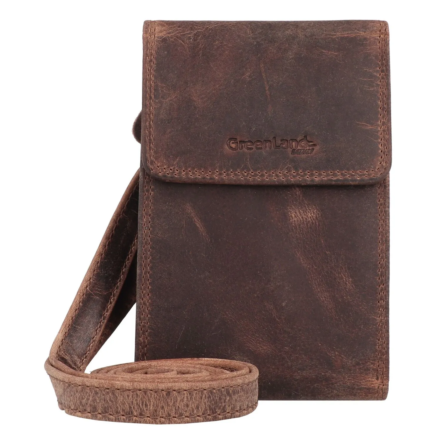Greenland Nature Borsa a tracolla Montana in pelle 11 cm