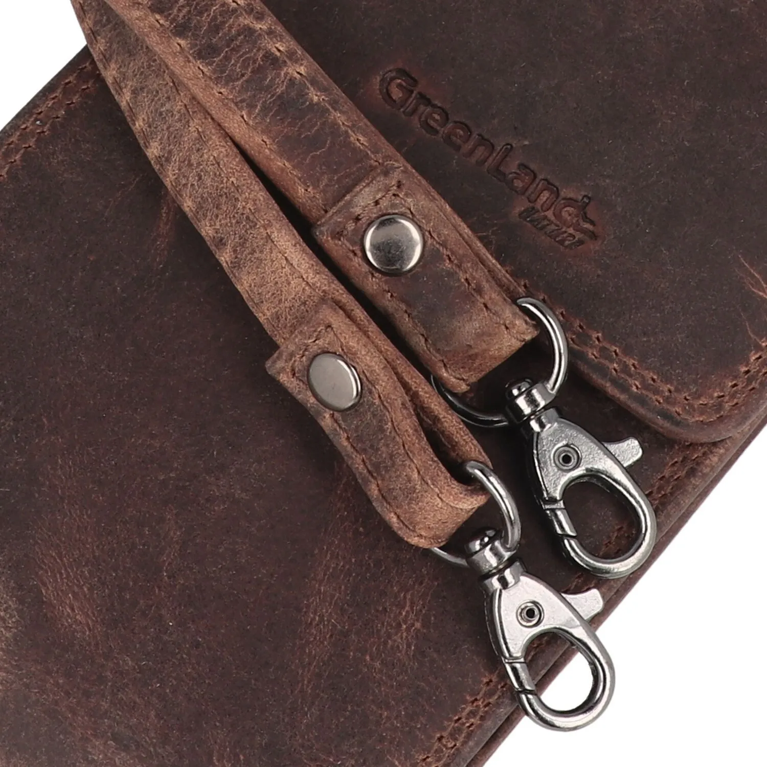 Greenland Nature Borsa a tracolla Montana in pelle 11 cm